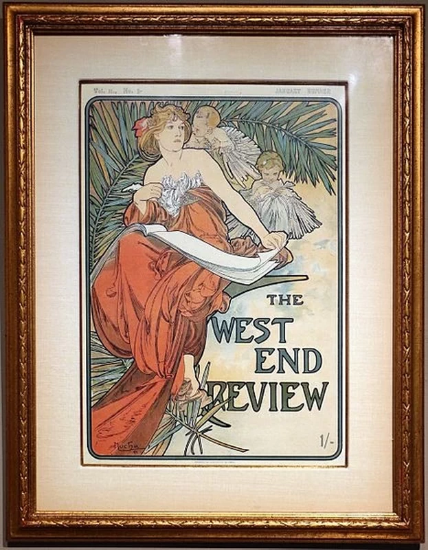 Alfons Mucha - 174, west end review, 1898